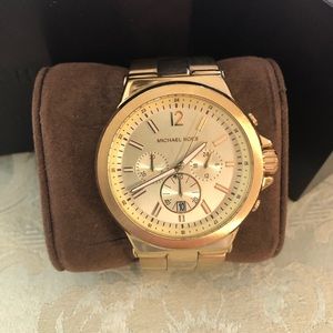 Michael Kors Gold watch, with box